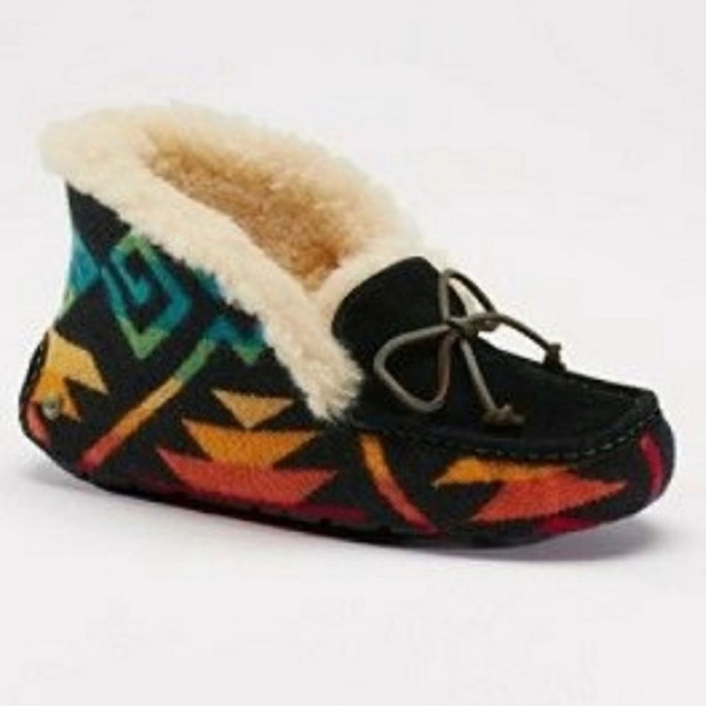 ISO 🔺UGG PENDLETON ALENA SLIPPER SIZE 9 🔻IN SEARCH OF🔺 - Picture 2 of 2